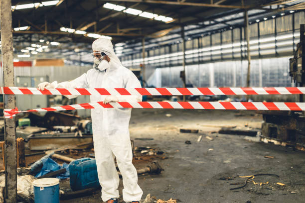 Professional Hoarding Cleanup technician working in Blacklick, OH